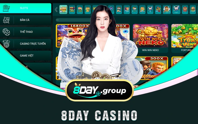 Sảnh Casino 8Day